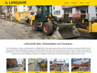 langjahr-bau.de Webseite Vorschau