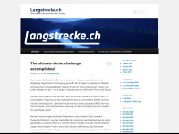 langstrecke.ch Webseite Vorschau