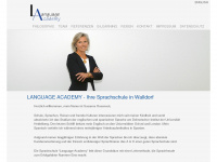 language-academy.de Webseite Vorschau
