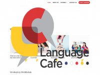 language-cafe.de Webseite Vorschau