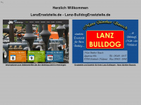 lanz-bulldogersatzteile.de Webseite Vorschau