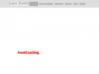 lanz-events.ch Webseite Vorschau