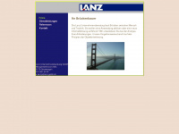 lanz-gmbh.ch Webseite Vorschau