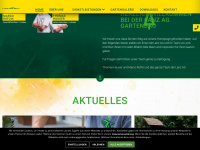 lanz-gartenbau.ch Webseite Vorschau