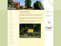 lanze.de Webseite Vorschau