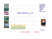 laparoskopie.ch Webseite Vorschau