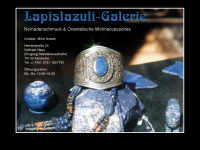 lapislazuli-galerie.de Webseite Vorschau
