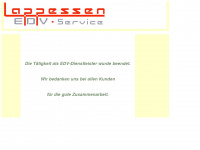 lappessen-edv.de Webseite Vorschau