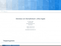 largierlaw.ch Webseite Vorschau