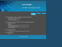 larshunger.de Webseite Vorschau