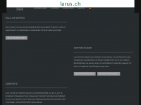 larus.ch Webseite Vorschau