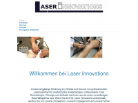 laser-innovations.de Webseite Vorschau