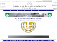 laser-vg.de Webseite Vorschau