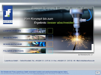 laserfocus.de Webseite Vorschau