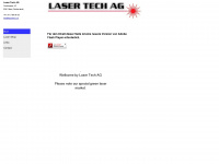lasertech.ch Webseite Vorschau
