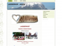 lasserhof-aigen.at Webseite Vorschau