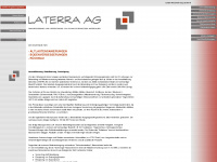 laterra.ch Webseite Vorschau