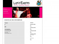 latinevents.ch Webseite Vorschau