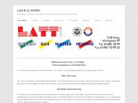 latt.at Webseite Vorschau