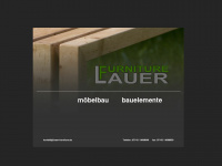 lauer-furniture.de Webseite Vorschau