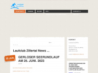 laufclub-zillertal.at Webseite Vorschau