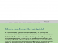 laufentalerbienen.ch Webseite Vorschau