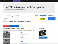 laufolympiade.at Webseite Vorschau