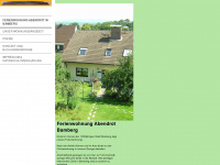 abendrot-bamberg.de Webseite Vorschau