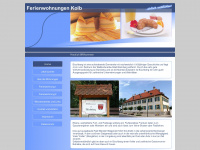 fewo-kolb.de Webseite Vorschau