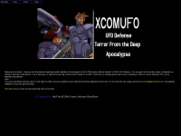 xcomufo.com Webseite Vorschau