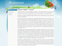 medizinon.de Webseite Vorschau