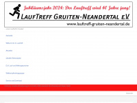 lauftreff-gruiten-neandertal.de Webseite Vorschau