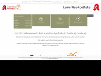 laurentius-apotheke.de Webseite Vorschau