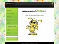 lausinfo.ch Webseite Vorschau
