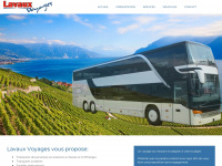 lavaux-voyages.ch Webseite Vorschau