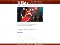 lazydogs.at Webseite Vorschau