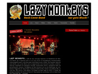 lazymonkeys.de Webseite Vorschau