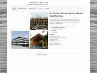 lb-bauing.ch Webseite Vorschau