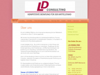 ld-consulting.de Webseite Vorschau