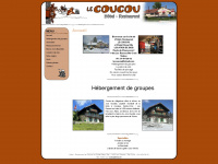 le-coucou.ch Webseite Vorschau