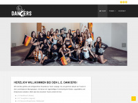le-dancers.de Webseite Vorschau