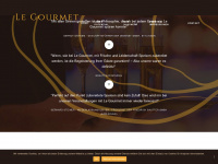 le-gourmet.de Webseite Vorschau