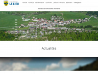 lelieu.ch Webseite Vorschau