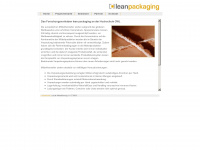lean-packaging.de Webseite Vorschau