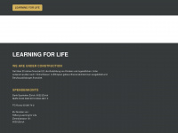 learningforlife.ch Webseite Vorschau