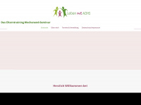 leben-mit-adhs.de Webseite Vorschau