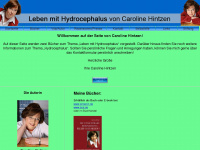 leben-mit-hydrocephalus.de Webseite Vorschau