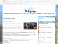 lebensgemeinschaft-zugvoegel.de Webseite Vorschau