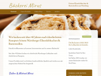 lebkuchen-mirus.de Webseite Vorschau