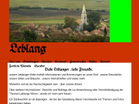 leblang-lovnic.de Webseite Vorschau